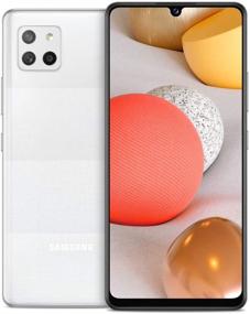 img 4 attached to 📱 Samsung Galaxy A42 5G: Unlocked Android Smartphone with Multi-Lens Camera, Long-Lasting Battery - 128GB, White (US Version)