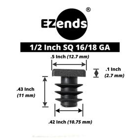 img 2 attached to 🛠️ Versatile and Durable EZends Inch Square Plastic Tubing: A Perfect Solution for All Your Tubing Needs