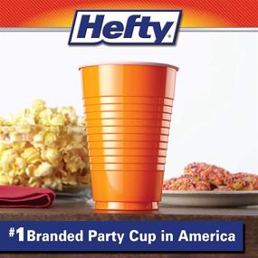 img 3 attached to 🥤 Assorted Hefty Party On Disposable Plastic Cups, 100 Count (16 oz)