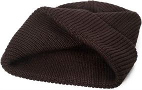 img 2 attached to 🧣 Stay Warm in Style with Paladoo Knit Fisherman Beanie Hat - Ideal for Men and Women