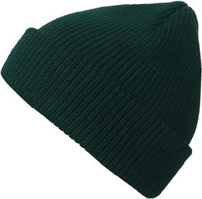 img 1 attached to 🧣 Stay Warm in Style with Paladoo Knit Fisherman Beanie Hat - Ideal for Men and Women