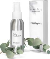 🌿 craft & kin eucalyptus room spray: natural essential oil for relaxation and sleep логотип