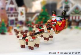 img 2 attached to 🎁 Delightful LEGO Holiday Minifigure Sleigh with Presents - Festive Fun for All Ages!