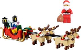 img 3 attached to 🎁 Delightful LEGO Holiday Minifigure Sleigh with Presents - Festive Fun for All Ages!
