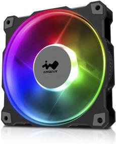 img 3 attached to 🌈 Experiencing Optimal Air Flow and Stunning RGB with IN WIN Jupiter AJ120 High Air Flow Addressable RGB Fan Kit 120mm (Triple Pack)