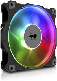 img 4 attached to 🌈 Experiencing Optimal Air Flow and Stunning RGB with IN WIN Jupiter AJ120 High Air Flow Addressable RGB Fan Kit 120mm (Triple Pack)