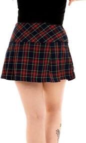 img 2 attached to 🏴 Trending Tartan: Ro Rox Women's Scottish Skirts with Style