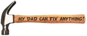 img 3 attached to Customizable Engraved Handle 🔨 Hammer for Father's Day Gifts