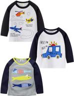 adorable miss bei long sleeve dinosaurs dinosaurs2 boys' clothing: a stylish pick for little dino lovers logo