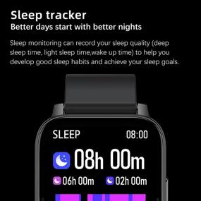 img 2 attached to Pressure Monitor Activity Pedometer Smartwatch