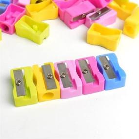 img 2 attached to Plastic Pencil Sharpener Assortment School