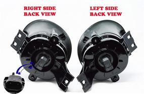 img 1 attached to 🚙 RP Remarkable Power Smoke Fog Light with Black Bezel - Perfect Fit for 02-08 Ram 1500, 03-09 2500/3500