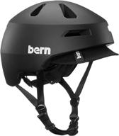 🔒 enhanced safety with bern brentwood 2.0 helmet visor logo