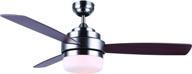 efficient and stylish: black+decker bcf5262r ceiling fan, 52 inches in brown logo