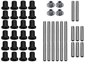 img 2 attached to 🛠️ SuperATV Heavy Duty UHMW A Arm Bushing Kit for Polaris RZR 800/S 800 (2008-2014) - Full Front and Rear Bushing Kit