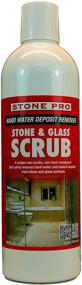 img 2 attached to 🧼 StonePro – Stone & Glass Scrub (16 Fl Oz – 1 Pint) for Cleaning Granite Countertops, Travertine Showers, Glass Shower Doors & Enclosures