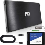 🎮 fantom drives 2tb ssd upgrade kit for ps4 - optimized for playstation 4, ps4 slim, and ps4 pro logo