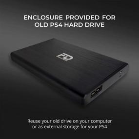 img 1 attached to 🎮 Fantom Drives 2ТБ набор для модернизации SSD для PS4 - Оптимизирован для Playstation 4, PS4 Slim и PS4 Pro