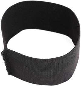 img 4 attached to 🖤 12pcs Black Funeral Armband - Classic Memorial Arm Band for Honor in Soccer and Football