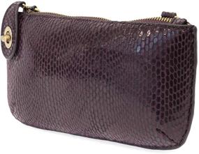 img 1 attached to Joy Susan Crossbody Wristlet Burgundy Women's Handbags & Wallets for Wristlets