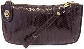 img 4 attached to Joy Susan Crossbody Wristlet Burgundy Women's Handbags & Wallets for Wristlets
