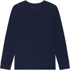 img 1 attached to Активная одежда для мальчиков: Рубашка Champion Sleeve Shirt Cargo Olive - идеальная одежда для приключений.
