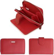 davidjones ladies compact genuine leather handbags & wallets - fashionable and practical wallets for women logo