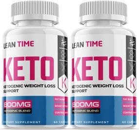 img 4 attached to 🔓 Unlock Your Weight Loss Potential with Lean Time Keto Advanced BHB Formula (2 Pack)
