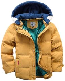 img 4 attached to Ultimate Winter Outdoor Boys' Jackets & Coats: Valentina Thicken Quilted Collection