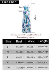 img 1 attached to HUSKARY Sleeveless Spaghetti Pockets Tropical Women's Clothing for Dresses