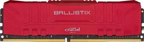 img 4 attached to 💥 Enhance Gaming Performance with Crucial Ballistix 3000 MHz DDR4 DRAM Desktop Memory 8GB CL15 BL8G30C15U4R (Red)