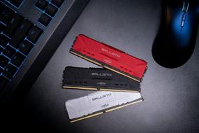 img 2 attached to 💥 Enhance Gaming Performance with Crucial Ballistix 3000 MHz DDR4 DRAM Desktop Memory 8GB CL15 BL8G30C15U4R (Red)