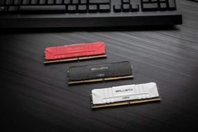 img 1 attached to 💥 Enhance Gaming Performance with Crucial Ballistix 3000 MHz DDR4 DRAM Desktop Memory 8GB CL15 BL8G30C15U4R (Red)
