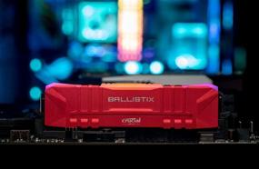 img 3 attached to 💥 Enhance Gaming Performance with Crucial Ballistix 3000 MHz DDR4 DRAM Desktop Memory 8GB CL15 BL8G30C15U4R (Red)