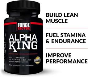 img 3 attached to Maximize Performance and Boost Testosterone with Force Factor Alpha King Testosterone Booster - 30 Count