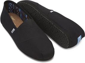 img 3 attached to 👞 TOMS Classics Canvas 001001A07 GREY Men's Slip-On Loafers Shoes