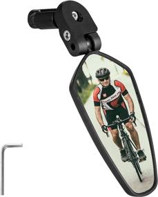 img 4 attached to ROCKBROS Handlebars Adjustable Rearview Mountain Sports & Fitness