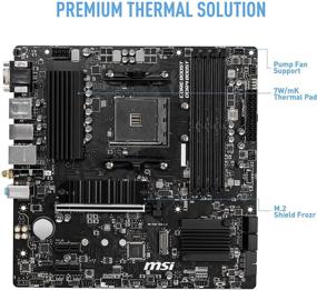 img 3 attached to 💻 Материнская плата MSI B550M PRO-VDH WiFi ProSeries (AMD AM4, DDR4, PCIe 4.0, SATA 6Gb/s, M.2, USB 3.2 Gen 1, Wi-Fi, DisplayPort, Micro-ATX)