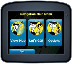 img 4 attached to 🗺️ Простая в использовании навигация GPS Navigation For Dummies FD-220 портативный навигатор GPS с 3.5-дюймовым экраном (Снят с производства производителем)