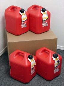 img 2 attached to 🔥 5 Gallon Gas Can, 4 Pack – Spill Proof Fuel Container Bundle – New, Clean & Boxed!