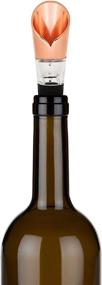 img 3 attached to 🍷 Enhance Your Wine Experience with Viski Copper Pour Spout Aerating Pourers