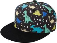 dino-themed baseball caps: hip hop accessories for toddler boys logo