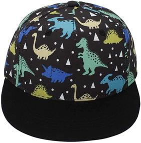 img 2 attached to Dino-themed Baseball Caps: Hip Hop Accessories for Toddler Boys