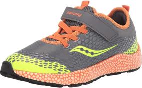 img 4 attached to Девичьи кроссовки Saucony Girls Astrofoam цвета бирюзы: модная обувь для девочек