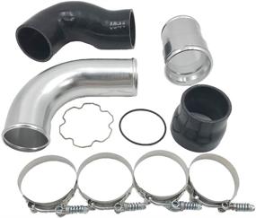 img 3 attached to 🚗 Silver Cold Side Intercooler Pipe Upgrade Kit for 2011-2016 Ford 6.7L Powerstroke Diesel 6.7 - Enhanced SEO