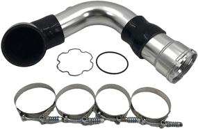 img 4 attached to 🚗 Silver Cold Side Intercooler Pipe Upgrade Kit for 2011-2016 Ford 6.7L Powerstroke Diesel 6.7 - Enhanced SEO