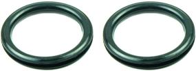 img 2 attached to 🔒 [2 Pack] RKX Gas Cap Replacement Seal Fuel for Volkswagen Audi VW mk4 mk5 mk6 B5 b6 b7 b8 Petrol - Superior Quality and Easy Installation