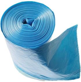 img 1 attached to 🗑️ 100 Count Drawstring Trash Bags for Office and Home - Blue 2.6-4 Gallon Garbage Bag Liners