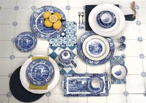 img 2 attached to 🍶 Spode Blue Italian Pitcher: Traditional Elegance for Serving in Style