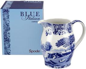 img 3 attached to 🍶 Spode Blue Italian Pitcher: Traditional Elegance for Serving in Style